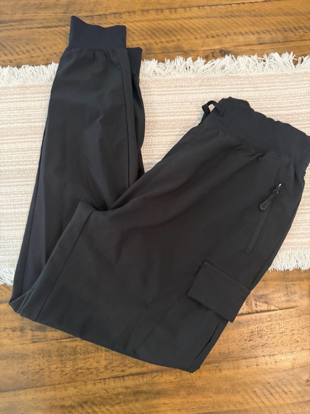 Black Performance Jogger Pants - Athletic Fit
